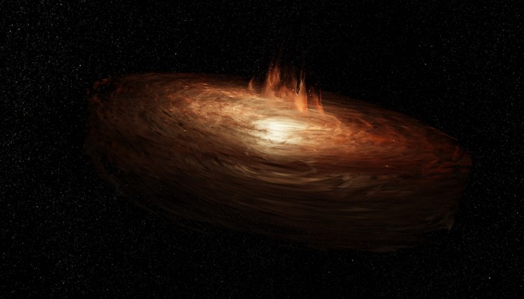Астрономи установиха как се запалват квазарите съобщи ДПА Те са