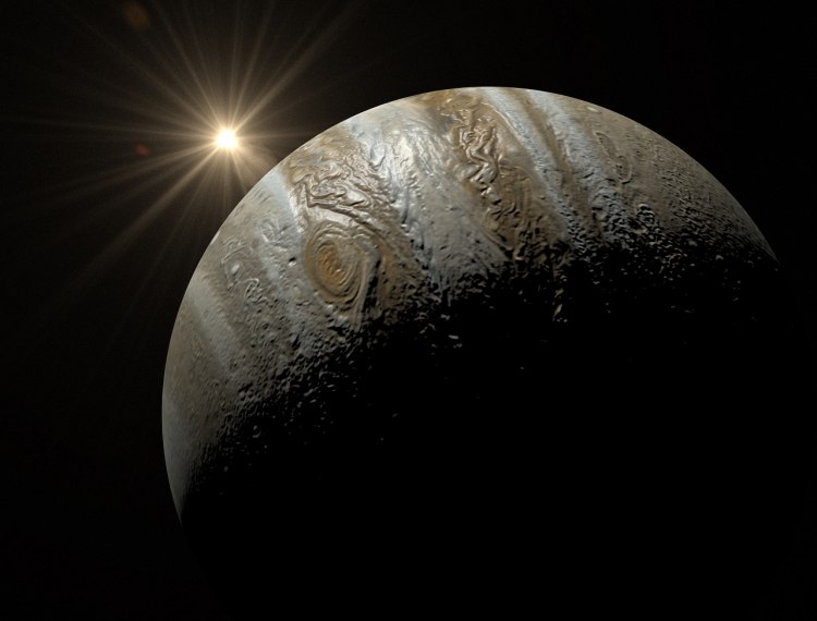 Космически кораб на НАСА документира колко много светкавиците на Юпитер