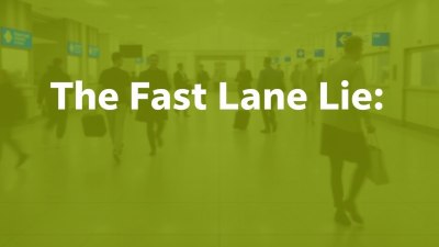 Митът за „бързата лента“: Защо проверката на летището никога не е бърза