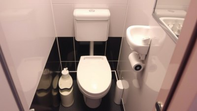 Как да преживеете тоалетната в самолета без да пипате нищо