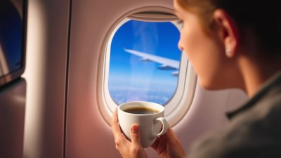 Как да не разлеете кафето си по време на турбуленция