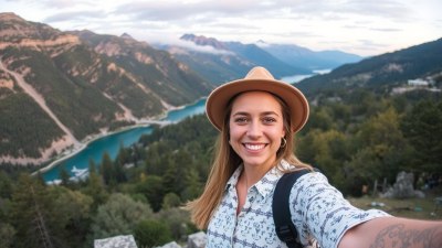 Как да направите перфектното селфи по време на път без 50 дубъла