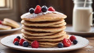 Пухкави овесени палачинки без захар – идеални за лениви сутрини