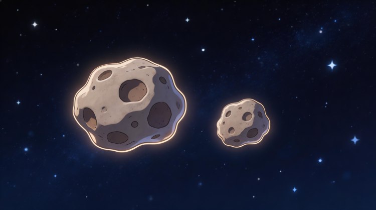 Космически флирт: Как астероидите се замерват със &bdquo;снежни топки&ldquo;?