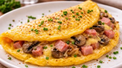 Лесна рецепта за вкусен омлет (само три съставки)