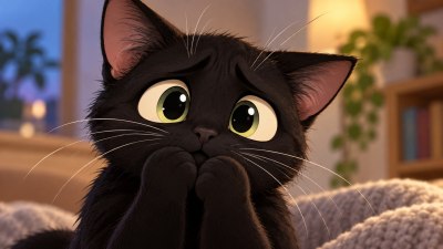 Черната котка не носи лош късмет