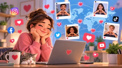 Романтиците са най-досадни във Facebook, следват ги фитнес маниаците 