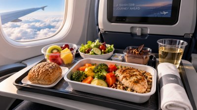 Защо храната в самолета има различен вкус?