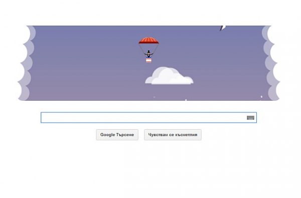 Технологичният гигант Google отбелязва годишнината от първия скок с парашут,