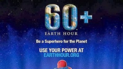 Спайдърмен е международният посланик на "Часът на Земята 2014"